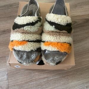 Ugg Fluff Slide Sandals